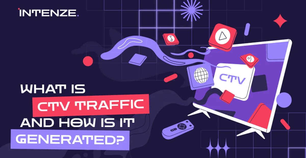 What is CTV traffic and how is it generated?