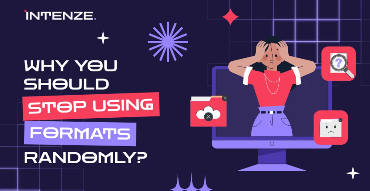 Why You Should Stop Using Formats Randomly